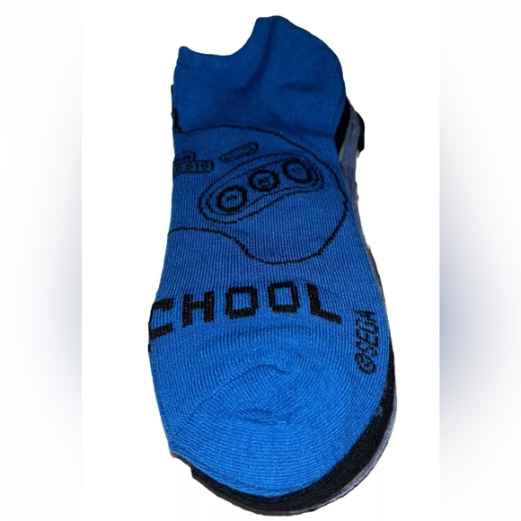 Sega Genesis No Show Socks 5 Pair Men 6.5-12 Multicolor w Controller Old School - Picture 10 of 11